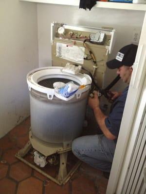 The owner of the company repairing our Kenmore washer.