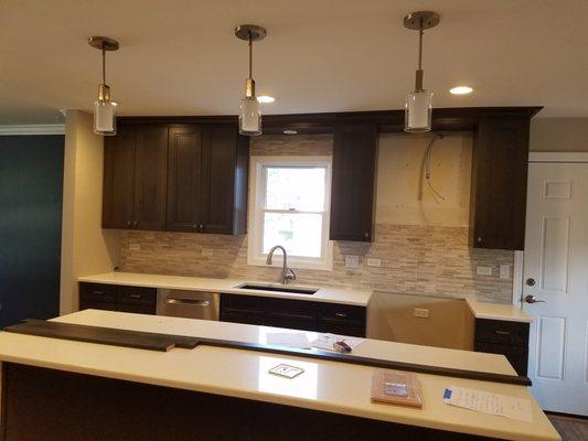 Kitchen remodeling by Premier Remodeling LLC