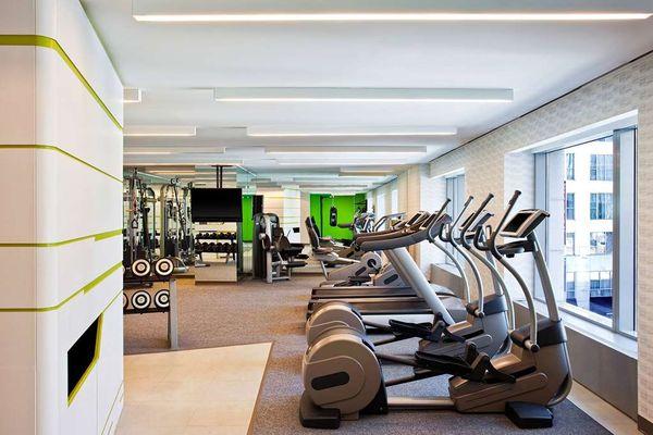 Health club  fitness center  gym