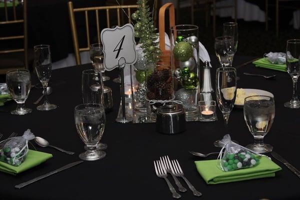 Table set up