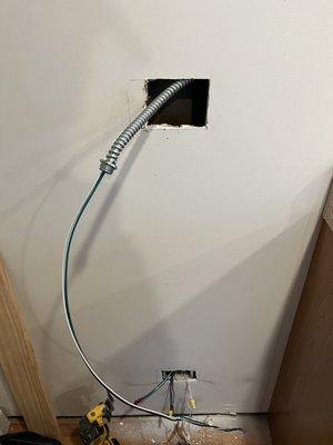 Adding outlets