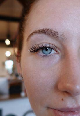 Classic eyelash extensions