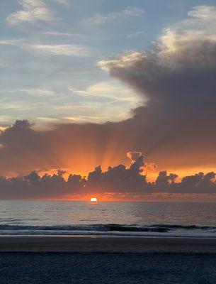 Gorgeous Ormond Beach Sunrise!