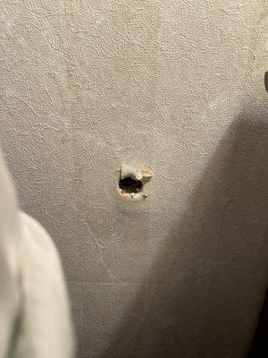 Hole in wall