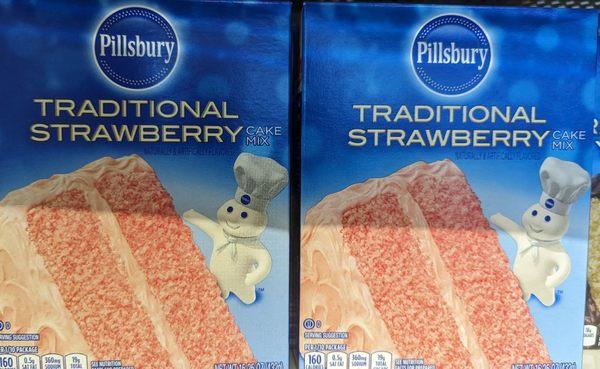 Pillsbury Strawberry Cake Mix