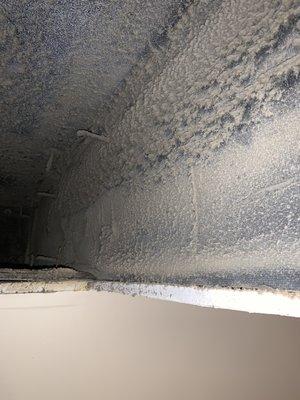 Return duct- Before