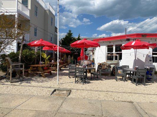 Restaurant Outdoor Seating Area