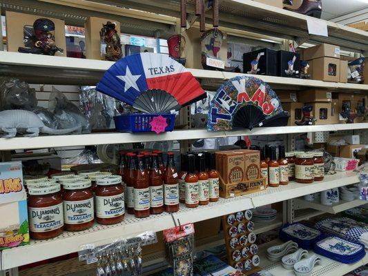 Good assortment of Texas novelties too!