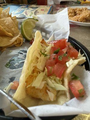 Halibut Fish Taco