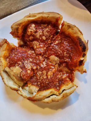 Stuffed Pizza: Meatball