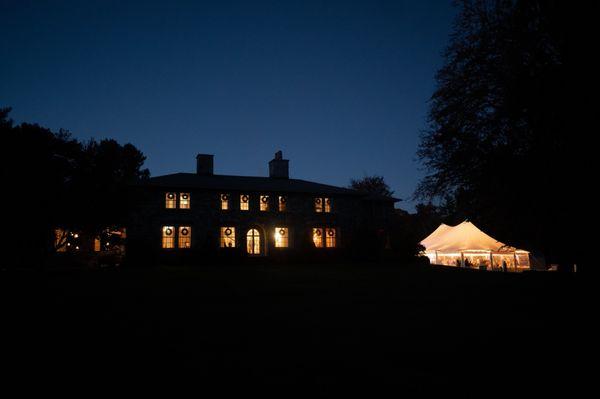 44x63 Sailcloth at the Stone House