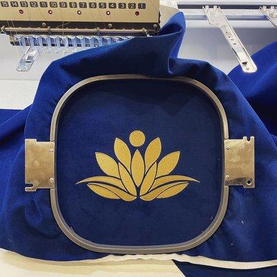 Lotus Embroidery for Finite Model Furniture