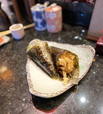 Chef Eric's "French Fry" Hand Roll