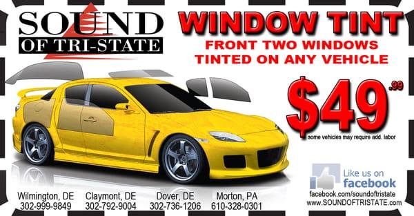 VIPER WINDOW TINT - Yelp deal, regular price $69.99