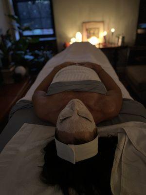 Customized facials in a relaxing setting.