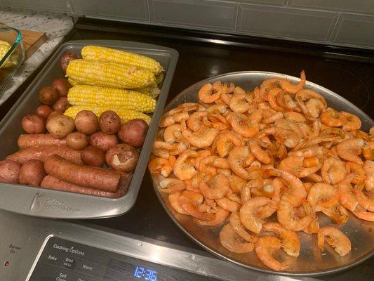 Shrimp Low Country Boil for 2 (x2... more not pictured!)