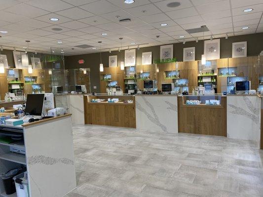 Dispensary counter