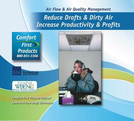 Improve indoor office Comfort and air quality