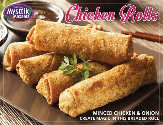 Chicken spring rolls