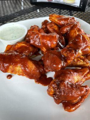 Bar-b-que Chipotle Wings!