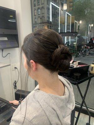 Hair updo