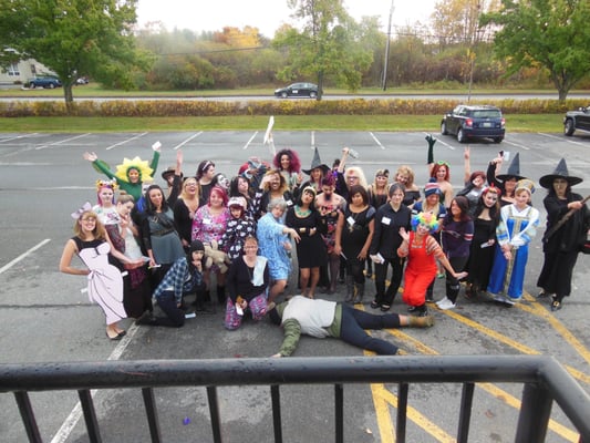 Halloween at Spa Tech Institute Cosmetology School is one of our favorite holidays.