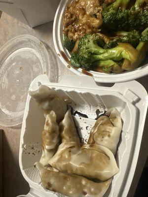 Like the frozen store bought dumplings... not good