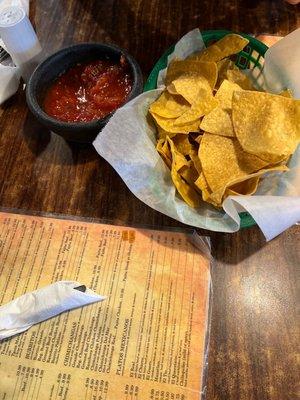 Chips and salsa