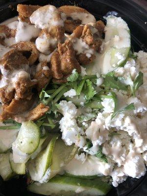 Chicken Shawarma Keto Bowl