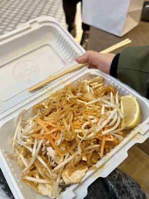 Pad Thai with Chicken