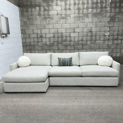 Crate & Barrel Lounge II 2 Piece Sectional