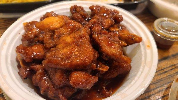 Peking pork chop