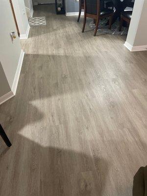 Hallway to dinning room and garage.