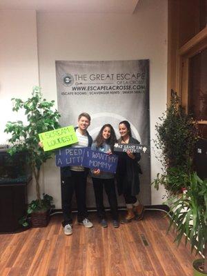 We escaped from The Lost Relic!