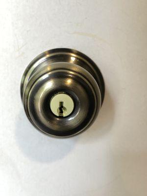 Outer office door knob