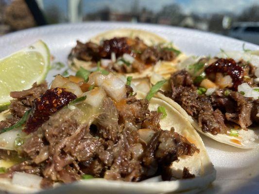 Shredded Beef Street Taco