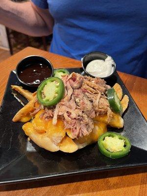 Loaded fries appetizer