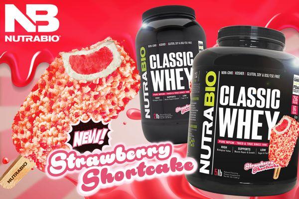 Nutrabio whey Protein strawberry