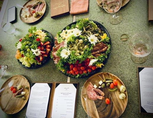 I was so relieved Kim had plates, napkins and even a table cloth which we didn't need.