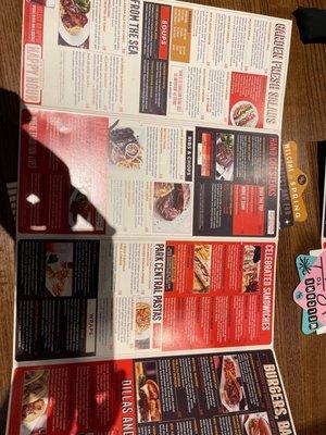 Inside menu