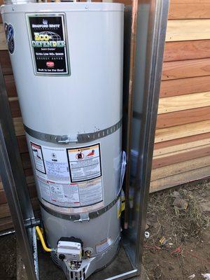 We are more than willing to also install and service tank water heaters as well.