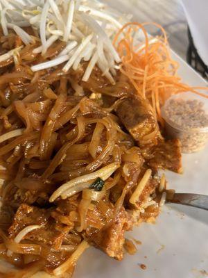 Pad Thai with tofu