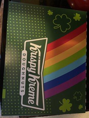 St. Patrick's donuts