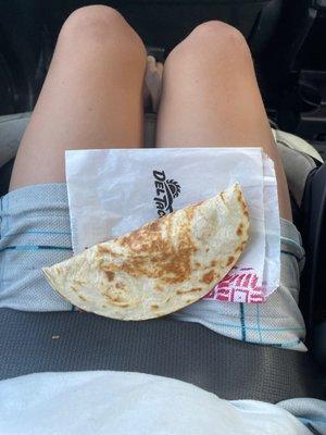 Snack size Quesadilla