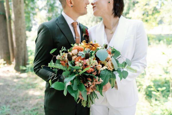 Portland queer wedding