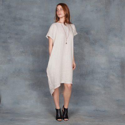 Black Crane Cocoon Dress