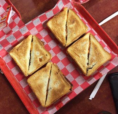 My three friends and I ordered one sandwich each then realized we needed a second one each! Order #2