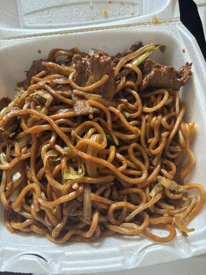 3. Beef Chow Mein