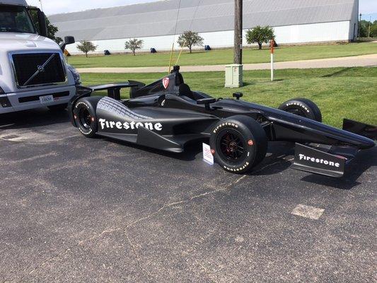 Thank you Firestone for the use of your Indy Car.