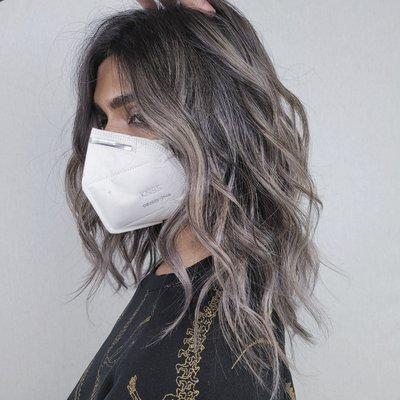 balayage & haircut by jaychao